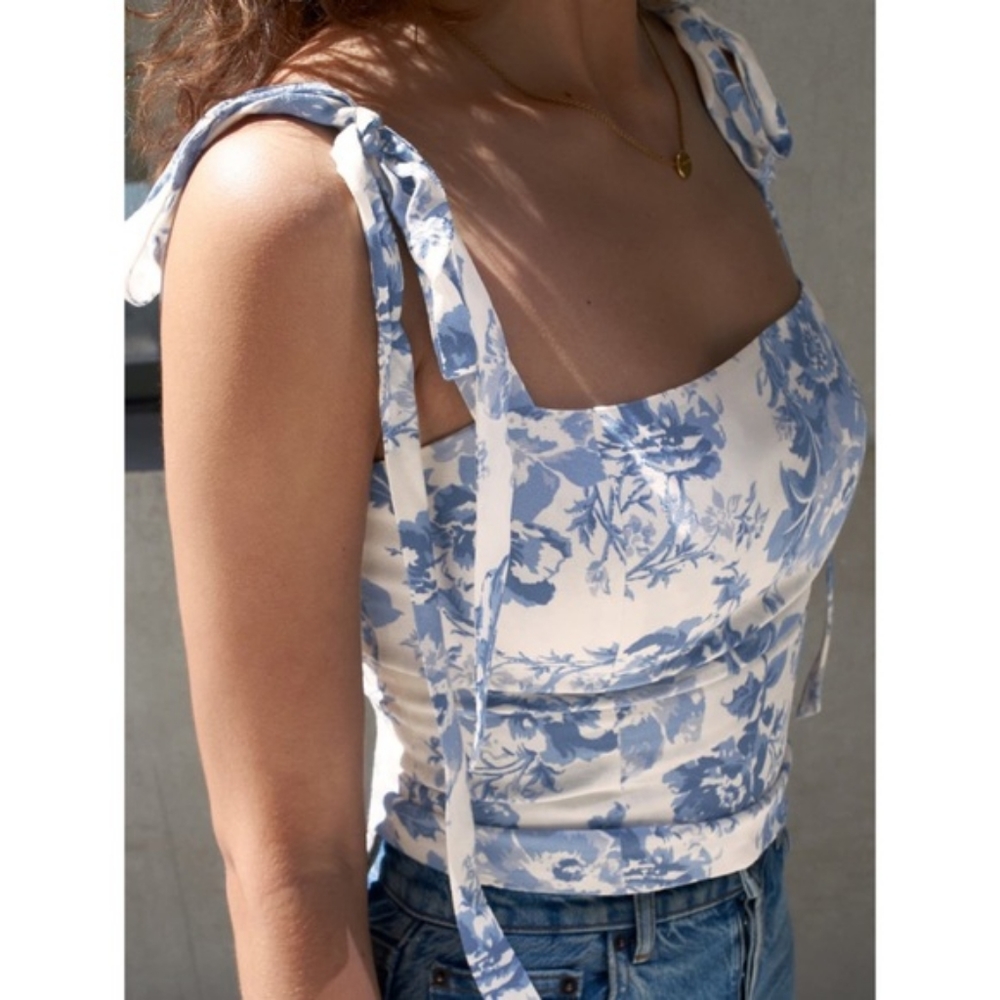 Reformation Ellora Top in Olympia